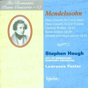 CD Shop - MENDELSSOHN-BARTHOLDY, F. ROMANTIC PIANO CONC. V.17