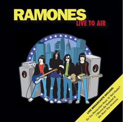CD Shop - RAMONES LIVE TO AIR