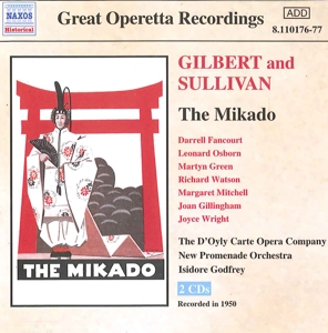 CD Shop - GILBERT & SULLIVAN MIKADO