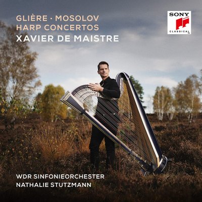 CD Shop - MAISTRE, XAVIER DE / NATH Gliere, Mosolov: Harp Concertos