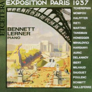 CD Shop - LERNER, BENNETT EXPOSITION PARIS 1937