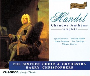 CD Shop - HANDEL, G.F. COMPLETE CHANDOS ANTHEMS