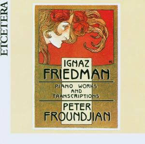 CD Shop - FRIEDMAN, I. PIANO WORKS & TRANSCRIPTIONS