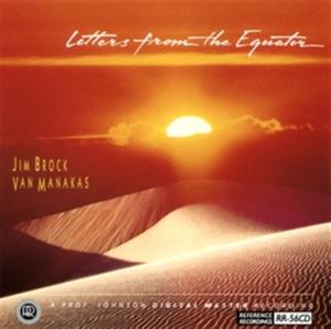 CD Shop - BROCK, JIM LETTERS FROM THE EQUATOR