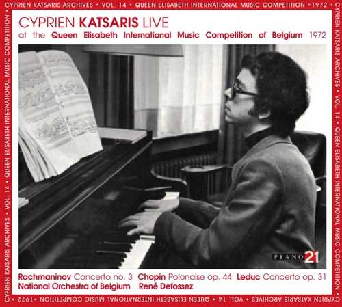 CD Shop - KATSARIS, CYPRIEN CYPRIEN KATSARIS LIVE