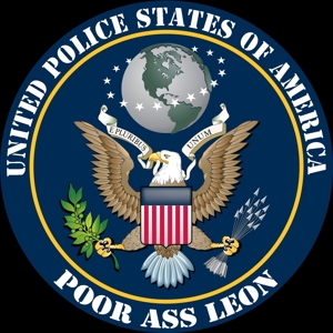 CD Shop - POOR ASS LEON UNITED POLICE STATES OF AMERICA
