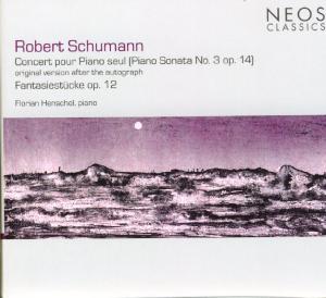 CD Shop - SCHUMANN, ROBERT CONCERT POUR PIANO SEUL