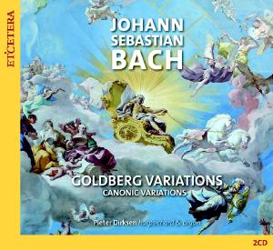 CD Shop - BACH, JOHANN SEBASTIAN GOLDBERG VARIATIONS/CANONIC VARIATIONS