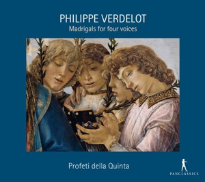 CD Shop - PROFETI DELLA QUINTA PHILIPPE VERDELOT: MADRIGALS FOR FOUR VOICES