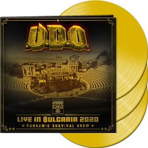 CD Shop - U.D.O. LIVE IN BULGARIA 2020 YELLOW LT