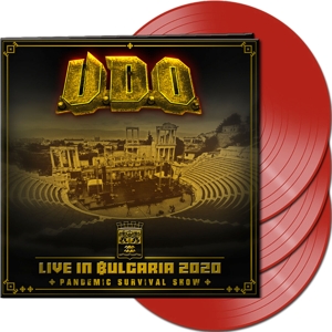 CD Shop - U.D.O. LIVE IN BULGARIA 2020 RED LTD.