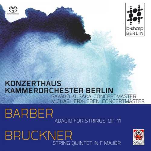 CD Shop - KONZERTHAUS KAMMERORCHEST Adagio For Strings/String Quintet In F Major