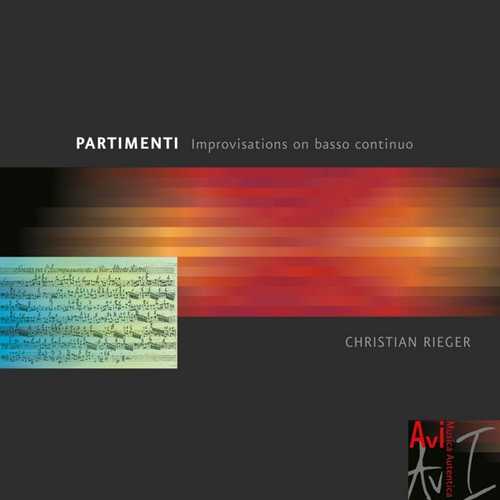 CD Shop - RIEGER, CHRISTIAN IMPROVISATIONS ON BASSO CONTINUO