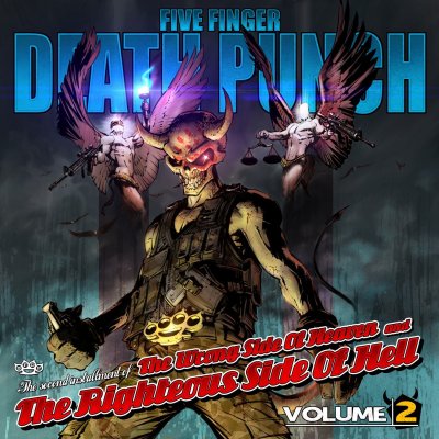 CD Shop - FIVE FINGER DEATH PUNCH WRONG SIDE OF HEAVEN AND THE RIGHTEOUS SIDE OF HELL VOL 2