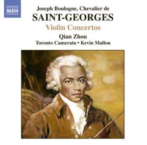 CD Shop - SAINT-GEORGES, J.B. CHEVALIER DE VIOLIN CONCERTOS