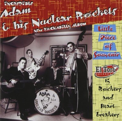CD Shop - ADAM & HIS NUCLEAR ROCKET LITTLE PIECE OF SOUVENIR
