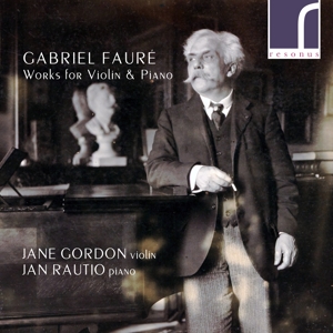 CD Shop - GORDON, JANE / JAN RAUTIO FAURE WORKS FOR VIOLIN AND PIANO