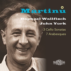 CD Shop - WALLFISCH, RAPHAEL / JOHN MARTINU: 3 CELLO SONATAS & 7 ARABESQUES