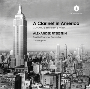 CD Shop - FITERSTEIN, ALEXANDER A CLARINET IN AMERICA