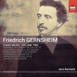 CD Shop - BARNIECK, JENS GERNSHEIM: PIANO MUSIC VOLUME TWO