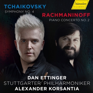 CD Shop - ETTINGER, DAN / ALEXANDER TCHAIKOVSKY/RACHMANINOV: SYMPHONY NO.4/PIANO CONCERTO 2