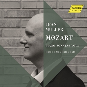 CD Shop - MULLER, JEAN MOZART PIANO SONATAS VOL.3 K330/ K280/K310