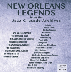 CD Shop - V/A NEW ORLEANS LEGENDS FROM THE JAZZ CRUSADE ARCHIVES