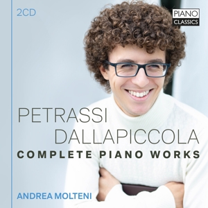 CD Shop - MOLTENI, ANDREA PETRASSI & DALLAPICCOLA: COMPLETE PIANO WORKS