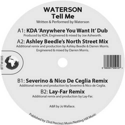 CD Shop - WATERSON TELL ME