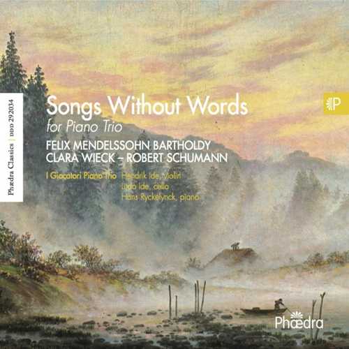 CD Shop - SCHUMANN, R. & C./MENDELS SONGS WITHOUT WORDS FOR PIANO