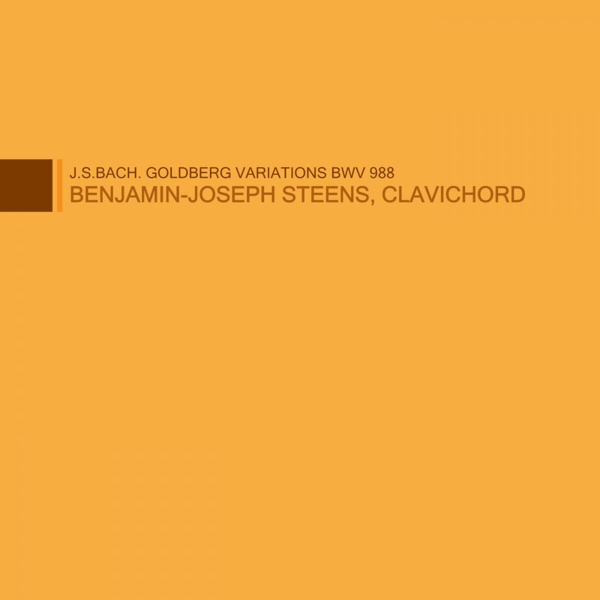 CD Shop - BACH, JOHANN SEBASTIAN GOLDBERG VARIATIONS ON CLAVICHORD