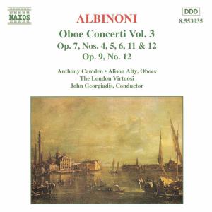 CD Shop - ALBINONI, T. OBOE CONCERTI VOL.3