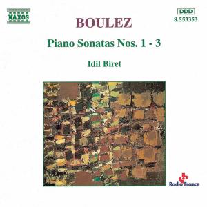 CD Shop - BOULEZ, P. PIANO SONATAS NOS. 1-3