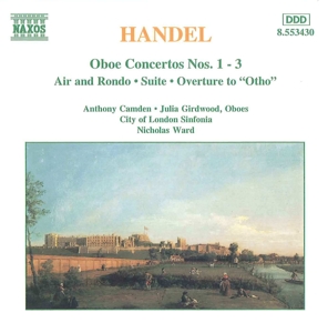 CD Shop - HANDEL, G.F. OBOE CONCERTOS NOS. 1-3