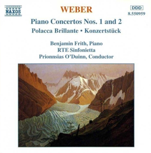 CD Shop - WEBER, C.M. VON PIANO CONCERTS NOS. 1 & 2