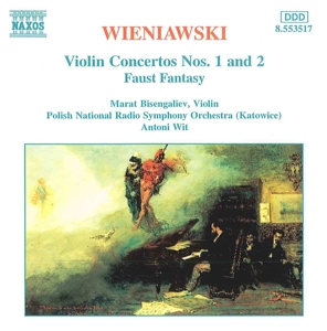CD Shop - WIENIAWSKI, H. VIOLIN CONCERTS NOS.1 & 2