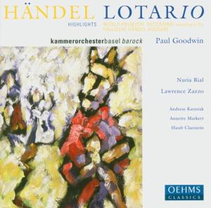 CD Shop - HANDEL, G.F. LOTARIO