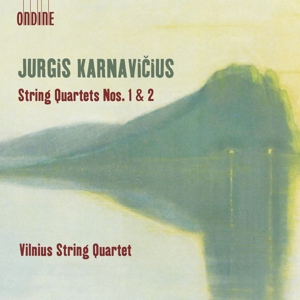 CD Shop - VILNIUS STRING QUARTET JURGIS KARNAVICIUS: STRING QUARTETS NOS. 1 & 2
