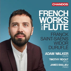 CD Shop - WALKER, ADAM FRENCH WORKS FOR FLUTE