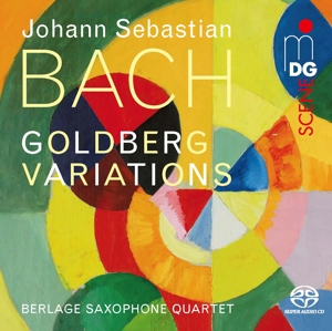 CD Shop - BERLAGE SAXOPHONE QUARTET Bach Goldberg Variations Bwv 988 (Arr. Peter Vigh)