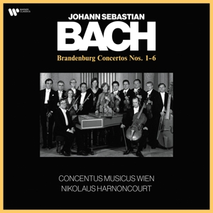 CD Shop - CONCENTUS MUSICUS WIEN / BACH BRANDENBURG CONCERTOS NOS. 1-6