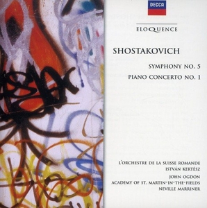 CD Shop - SHOSTAKOVICH, D. SYMPHONY NO.5/PIANO CONCE