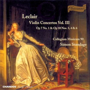 CD Shop - LECLAIR, J.M. VIOLIN CONCERTOS VOL.3