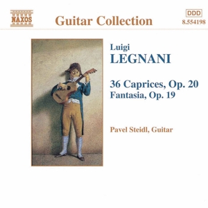 CD Shop - STEIDL, PAVEL LEGNANI: FANTASIA, OP. 19 / 36 CAPRICES, OP. 20
