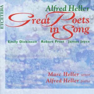 CD Shop - HELLER, ALFRED GREAT POETS IN SONG