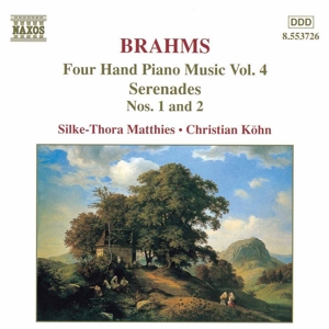 CD Shop - BRAHMS, JOHANNES FOUR HAND PIANO MUSIC 4