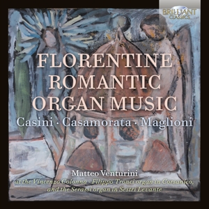 CD Shop - VENTURINI, MATTEO FLORENTINE ROMANTIC ORGAN MUSIC