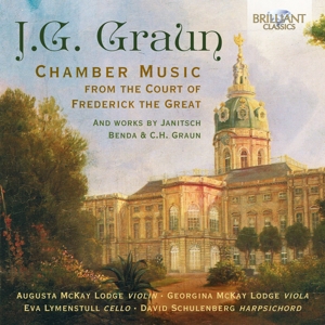 CD Shop - MCKAY LODGE, AUGUSTA & GE CHAMBER MUSIC - FROM THE COURT OF FREDERICK THE GREAT