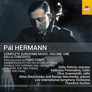 CD Shop - LVIV NATIONAL PHILHARMONI PAL HERMANN: COMPLETE SURVIVING MUSIC, VOLUME ONE