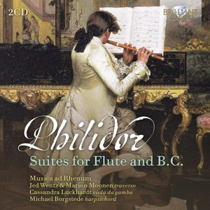 CD Shop - MUSICA AD RHENUM / JED WE PHILIDOR: SUITES FOR FLUTE AND B.C.